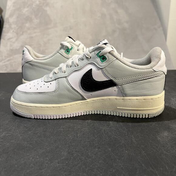 Nike Air Force 1 Low Split Shoes Mens 8.5 Light Silver DZ2522-001 Retro Classic - Picture 9 of 12